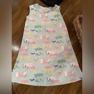 The Beaufort Bonnet Company Polly Play Beach Dress - girls size 8